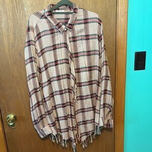 Willow & Clay Multicolor Plaid Shirt